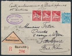 L ALGERIE - L - N°78, 79A (Bde De 3) - S/rec De Boufarik - 17/1/1936 - En Contre Remboursement - Pr Saverne - TB - Other & Unclassified