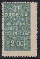 ** ALGERIE - COLIS POSTAUX - ** - N°43Ba - Sans Contrôle Répartiteur - TB - Parcel Post