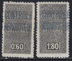 * ALGERIE - COLIS POSTAUX - * - N°51/52 - Comme ** - TB - Parcel Post