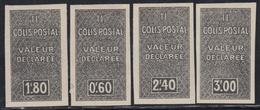 ** ALGERIE - COLIS POSTAUX - ** - N°51a/54a - ND - TB - Parcel Post