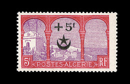 ** ALGERIE - VARIETES - ** - N°70a - Variété AL"C"ERIE - Signé A. Brun - TB - Vide