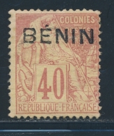 * BENIN  - * - N°11 - 40c Rouge Orange - Comme ** - TB - Other & Unclassified