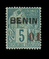 * BENIN  - * - N°14 - 01 S/5c Vert - Signé A. Brun - TB - Altri & Non Classificati