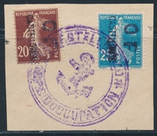 F CASTELLORIZO - F - N°39/40 - Obl. Gd Cachet Violet - TB - Other & Unclassified