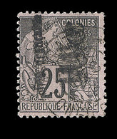 O CONGO - O - N°5b - Dble Surch. Verticale - Qques Dents Courtes - Signé Brun - Autres & Non Classés