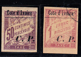 */O COTE D'IVOIRE - COLIS POSTAUX  - */O - N°14/15 - N°15 Obl. - TB - Autres & Non Classés