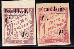 * COTE D'IVOIRE - COLIS POSTAUX  - * - N°18/9 - BDF - Signé Calves - TB - Other & Unclassified