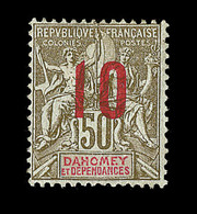 * DAHOMEY - * - N°41 - 10 S/50c - Signé Calves - TB - Other & Unclassified