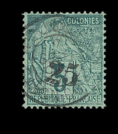 O GABON - O - N°8 - 25 S/5c Vert - Càd N'DJOLE/GABON-CONGO - Rare - TB - Autres & Non Classés