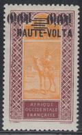 ** HAUTE VOLTA - ** - N°18a - Dble Surch. - Signé A. Brun - TB - Andere & Zonder Classificatie