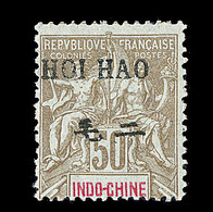 ** BUREAUX CHINOIS - HOÏ - HAO - ** - N°28 - 50c Bistre Et Rouge - TB - Other & Unclassified