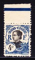 ** INDOCHINE - ** - N°43 - 4c Bleu - Dent. 11 - BDF - TB - Andere & Zonder Classificatie