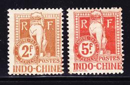 * INDOCHINE - TIMBRES TAXE - * - N°16/17 - TB - Altri & Non Classificati