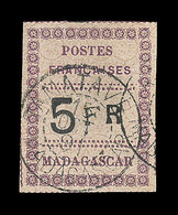 O MADAGASCAR - O - N°13 - "F" Maigre à FR - Signé - Rare - TB - Andere & Zonder Classificatie