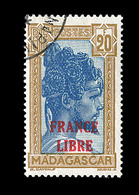 O MADAGASCAR - O - N°255A - Surch. Vermillon - TB - Other & Unclassified