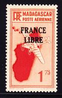 * MADAGASCAR - POSTE AERIENNE  - * - N°46 - Signé JF Brun - TB - Other & Unclassified