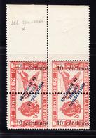 **/* MAROC ESPAGNOL  - **/* - N°64 - "M" Renversé DE "Centimes" S/1 Ex - TB - Maroc Espagnol