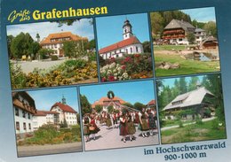 GRUSSE AUS GRAFENHAUSEN IM HOCHSCHWARZWALD-NON  VIAGGIATA - Hochschwarzwald