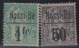 * NOSSI-BE  - * - N°20 Signé Brun + N°22 Signé Belleville - TB - Altri & Non Classificati