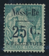 * NOSSI-BE - TIMBRES TAXE  - * - N°14 - Comme ** - Signé Calves - TB - Altri & Non Classificati