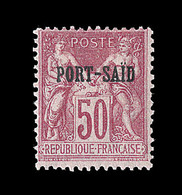 * PORT SAÏD - * - N°14 - 50c Rose - Type I - TB - Andere & Zonder Classificatie