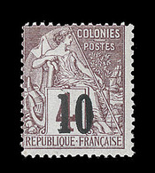* SENEGAL - * - N°3c - 10 S/4c - Type IV - Signé - TB - Other & Unclassified