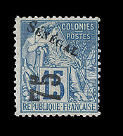 * SENEGAL - * - N°6 - 75 S/15c Bleu - TB - Andere & Zonder Classificatie