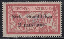 * SYRIE - * - N°96 - Papier GC - Surch. Renversée - TB - Andere & Zonder Classificatie