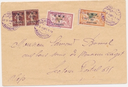 L SYRIE - POSTE AERIENNE  - L - N°4 X2, 5, 6 - Les 4 Val S/env. - TB - Andere & Zonder Classificatie