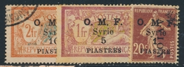 O SYRIE - POSTE AERIENNE  - O - N°4/6 - Qques Rousseurs - Sonstige & Ohne Zuordnung