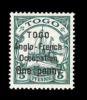 * TOGO BUREAU ALLEMAND - * - N°33 - 1p S/5pfg - TB - Other & Unclassified