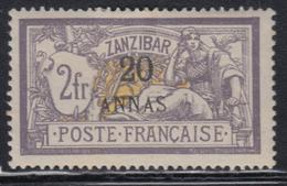 * ZANZIBAR - * - N°57 - 20a S/2F - Signé - TB - Autres & Non Classés