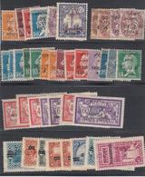 (*) LOTS-COLLECTIONS EX-COLONIES FRANCAISES - (*) - Lot De 39 Variétés De Surcharge - Dble Ou Renversée S/Alaouites, Grd - Sammlungen