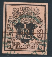 O HANOVRE - O - N°3 - 1/30 T Rose - TB - Hanover