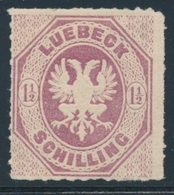 * LUBECK - * - N°14 - 1½ S. Lilas - Signé - TB/SUP - Lübeck