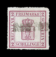 O MECKLEMBOURG SCHWERIN - O - N°5 - 2s. Lie De Vin - TB - Mecklenburg-Schwerin