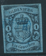 O OLDENBOURG - O - N°6 - 1 G. Bleu - TB - Oldenburg