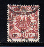 O ALLEMAGNE - EMPIRE  - O - N°50a - Brun Rouge - TB - Oblitérés