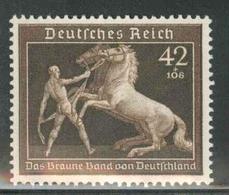 ** ALLEMAGNE - IIIEME REICH - ** - N°639 - Ruban Brun - TB - Neufs