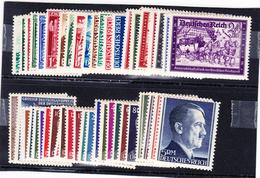 ** ALLEMAGNE - IIIEME REICH - ** - N°672/74, 684/726 - TB - Unused Stamps