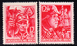 ** ALLEMAGNE - IIIEME REICH - ** - N°825/26 - TF - TB - Neufs