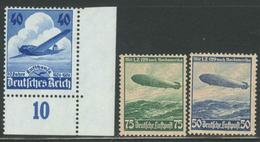 ** ALLEMAGNE - POSTE AERIENNE  - ** - N°54/56 - N°54 CDF - TB - Airmail & Zeppelin