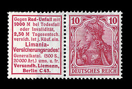 ** ALLEMAGNE - TIMBRES DE CARNETS (Réf. MICHEL) - ** - PUB N°R25 - TB - Libretti