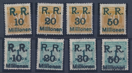 ** ALLEMAGNE - DIVERS - ** - Emission Commémo. Wiesbaden (1923)  - T. N°292 Et 295 - Surch. " R.R." - = 8 T. - TB - Other & Unclassified