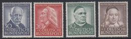 ** REPUBLIQUE FEDERALE (R.F.A.) - ** - N°59/62 - TB - Unused Stamps