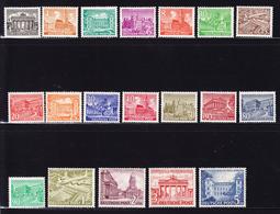 ** BERLIN - ** - N°28/46 - Monuments - TB - Used Stamps