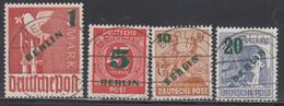 O BERLIN - O - N°47/50 - TB - Used Stamps