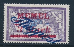 * MEMEL - * - N°14 - Signé A. Brun - TB - Klaipeda 1923