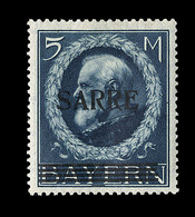 * SARRE  - * - N°30 - Mk Bleu - Signé Calves + Certif. - TB - Sonstige & Ohne Zuordnung
