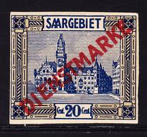 * SARRE - TIMBRES DE SERVICE - * - N°6 - ND - TB - Other & Unclassified